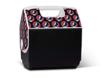 Igloo Limited Edition Grateful Dead Steal Your Face Playmate Pal 7 Qt Cooler, Multi