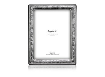 Argento SC Zebra Sterling Picture Frame, 4' x 6'