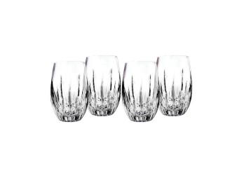 Valloowink Southbridge Set Of 12 Stemless Wine Glasses By Waterford