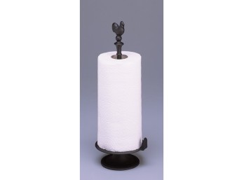 Chasseur Cast Iron Rooster Paper Towel Holder