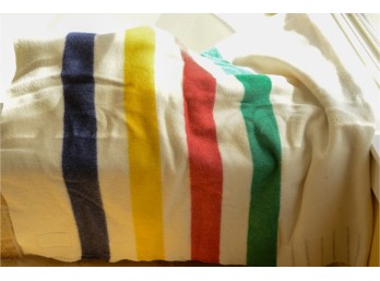 Hudson Bay Wool Blanket, Queen Size