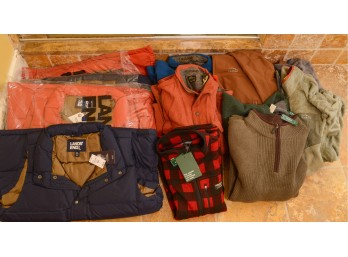 Group of Lands End and LLBean.