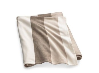 Lauren Ralph Lauren Mason Multi Stripe Blanket, Queen - Classic Cream Multi