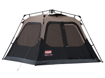 Coleman 4/6/8/10 Person Instant Camping Tent with 1-Minute Setup, Large Family Tent with Pre-Attached Poles, Air Vent, & Carry Bag, Sets Up in About 60 Seconds