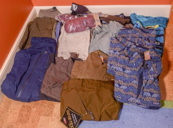 XL & XXL Mens Clothing: Patagonia, Merrill, Shimano, Saks Fifth Avenue.