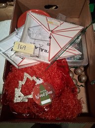 #169 IKEA STRLA Paper Star Shades VINTERSAGA Tin Woven Basket Snowflake Tin Christmas Decor Lot