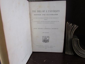 1896 - Idea Of A University By John Newman