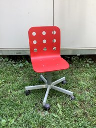 Red Swivel Chair