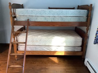 Solid Wooden Bunk Bed