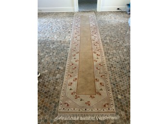 Turkish Anatolian Beige Runner