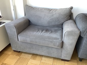 Oversized Grey Chair