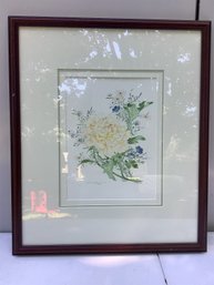 Art - Watercolor Of Peony