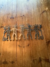 Haitian Metal Wall Sculpture