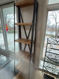 Industrial Ladder Shelf Unit