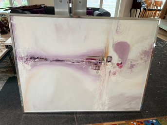 Framed Abstract Painting