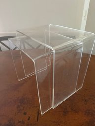 Lucite Nesting Tables