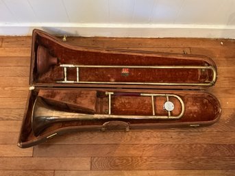 C.G. Conn  Used Student Trombone With Case