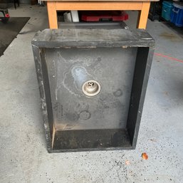 Black Composite Farm Sink