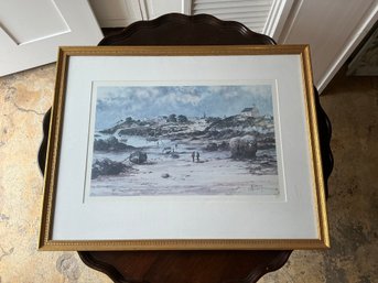 Framed & Signed Print Of Chauncey La Grande By Louis-Henri Lemirre - 169/196