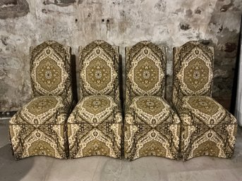 Set Of 4 Ethan Allen Dining Chairs