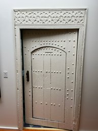 Hand Carved Wooden Moroccan Double Door