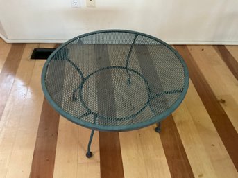 Vintage Wrought Iron Coffee Table