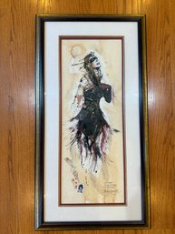 Framed Stephen Moss Horton - Native American