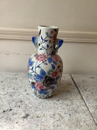 Blue Floral Vase