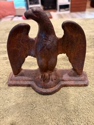 Cast Iron Eagle Doorstop, Door Stop, American Eagle