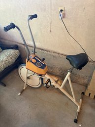 Vintage 1970s Sears XC1000 Stationary Bike  Speedometer & Timer Fully Working! Retro Mid-Century Fitness Prop