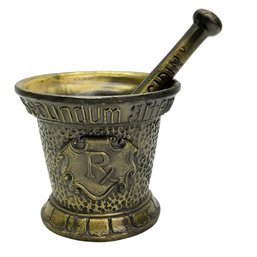 Secundum Artem Brass Mortar & Pestle
