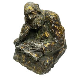 Sculpture Of The Russian Writer Leo Tolstoy By The Russian Sculptor Paolo Troubetzkoy - Read Description