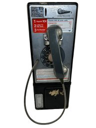 Vintage Rotary Pay Phone