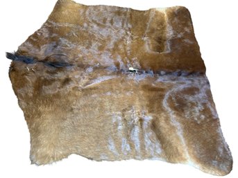 The Crosby Frisian Fur Co. Horse Hide Sleigh Blanket, Rug, Lap Robe 70' X 68'