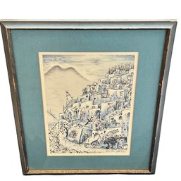 Signed Lansdcape By Zvi Livni