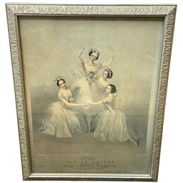 The Celebrated, Pas De Quatre Ballet Print Artwork