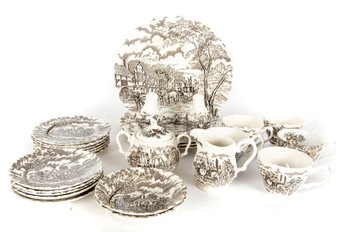 Royal Mail Staffordshire Ironstone China Set