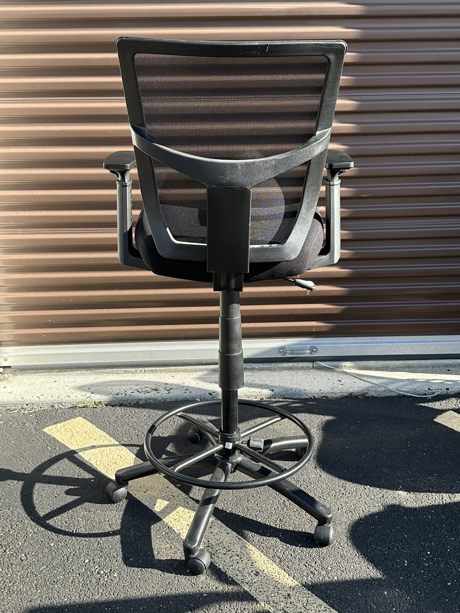 Set Of 6 EuroTech Adjustable Mesh Work Drafting Chairs, Original Retail ...