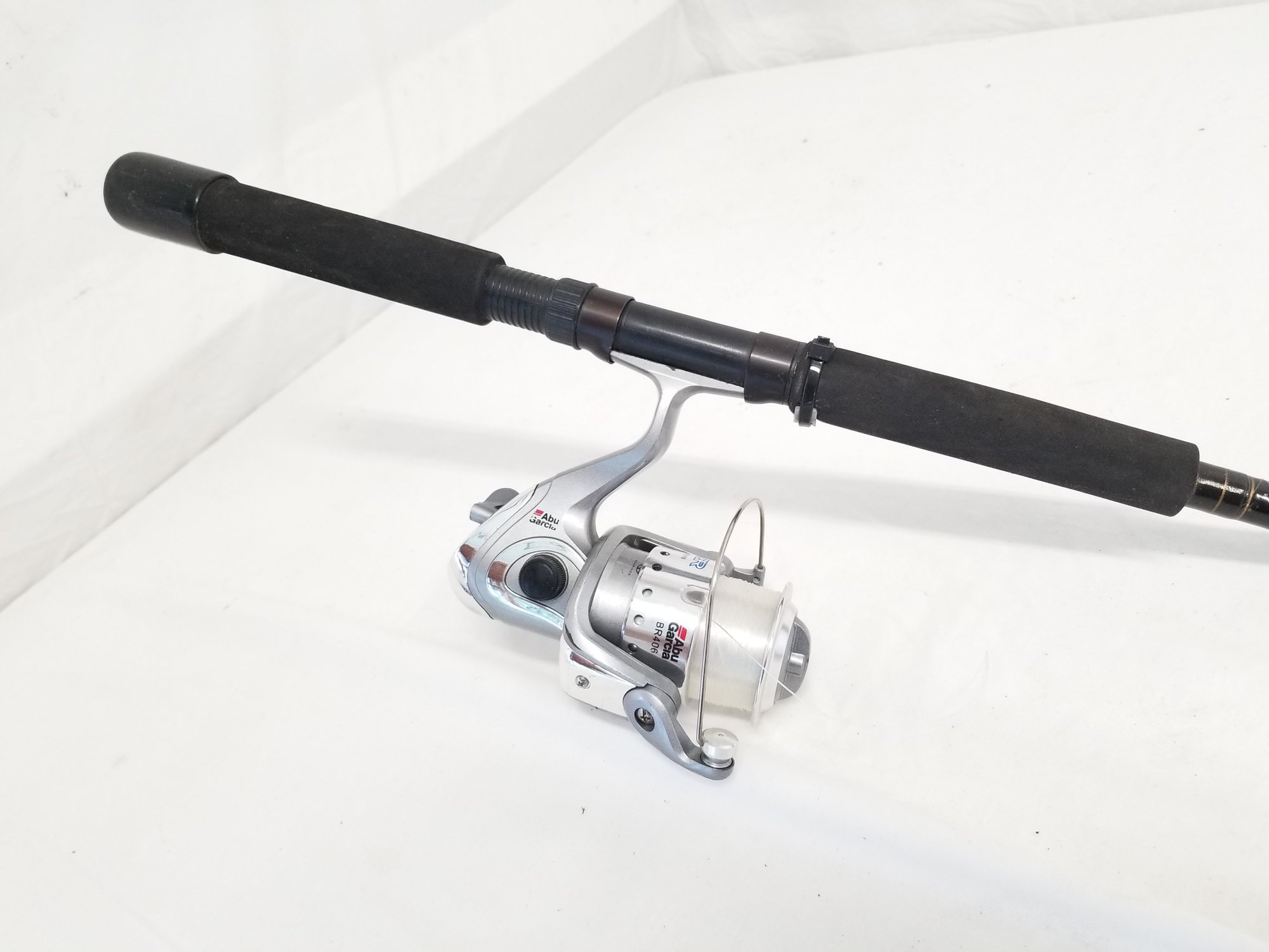 Abu Garcia Bruiser BR406 Spinning Fishing Reel & Rod #1856397 |  Auctionninja.com