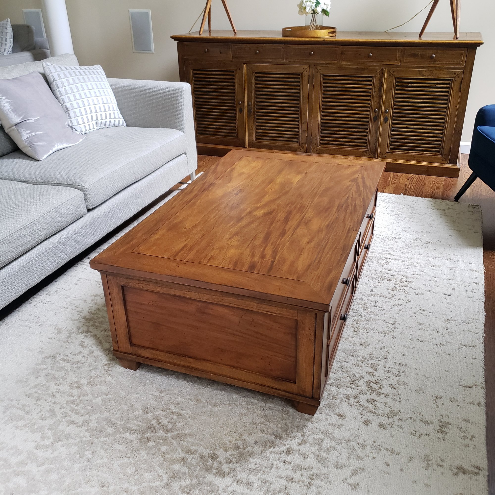 アクセサリー Ethan Ethan Allen Cassidy Coffee Table #2135621 | Auctionninja.com