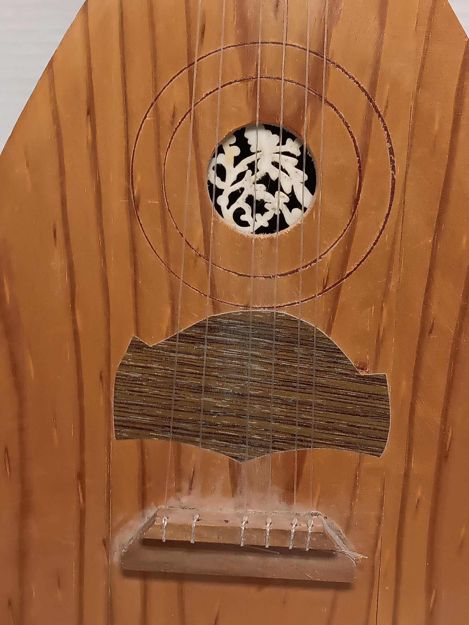 Small Lute - A Musical String Instrument - Lovely Wood Tones 212/SR ...