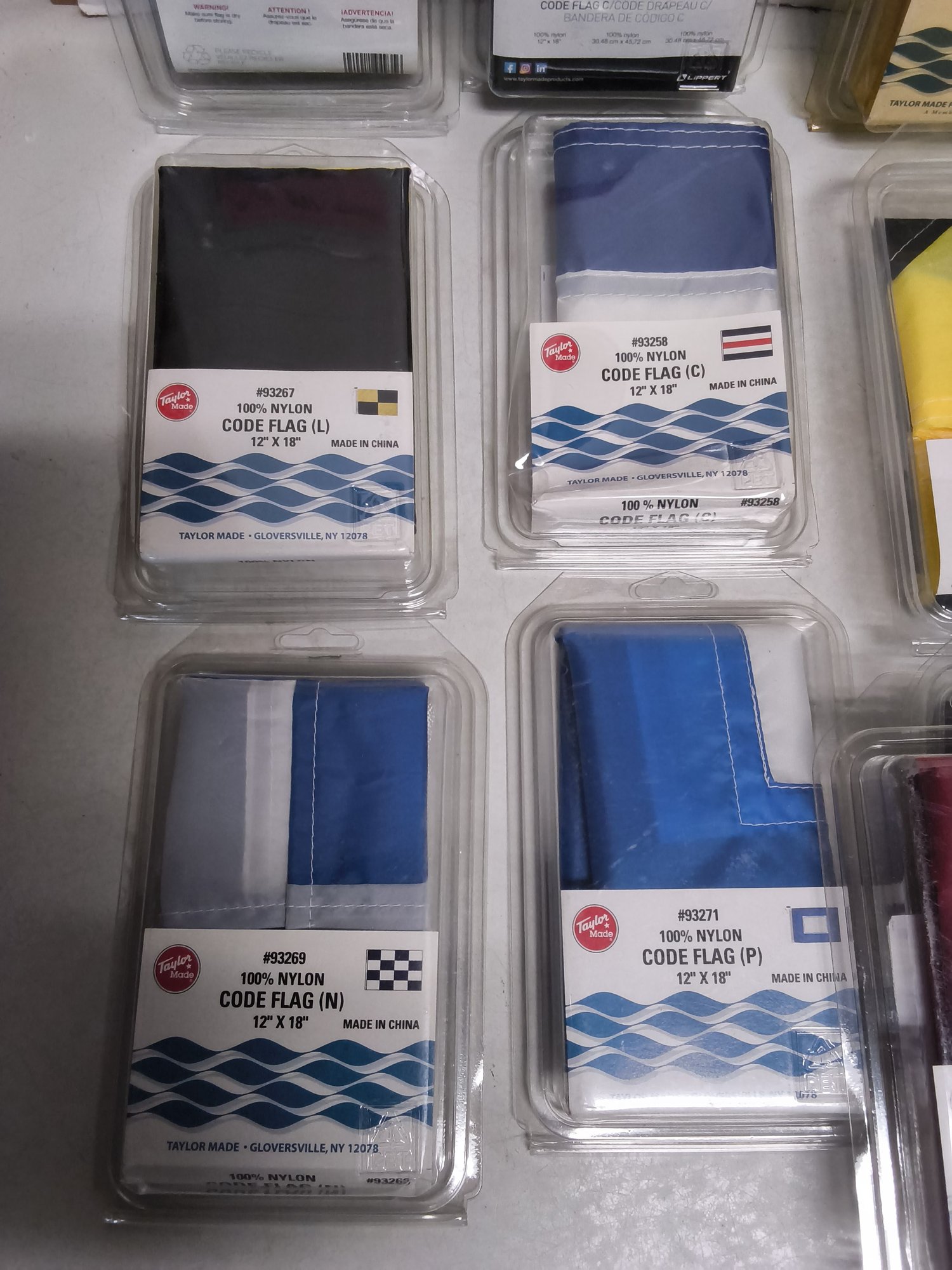 International Code Flag Set International Code Flag Set & Individual Packages Of Various Code Flags ...