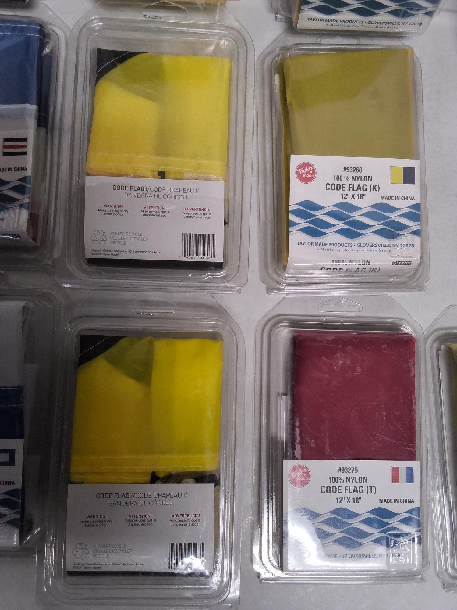 International Code Flag Set International Code Flag Set & Individual Packages Of Various Code Flags ...