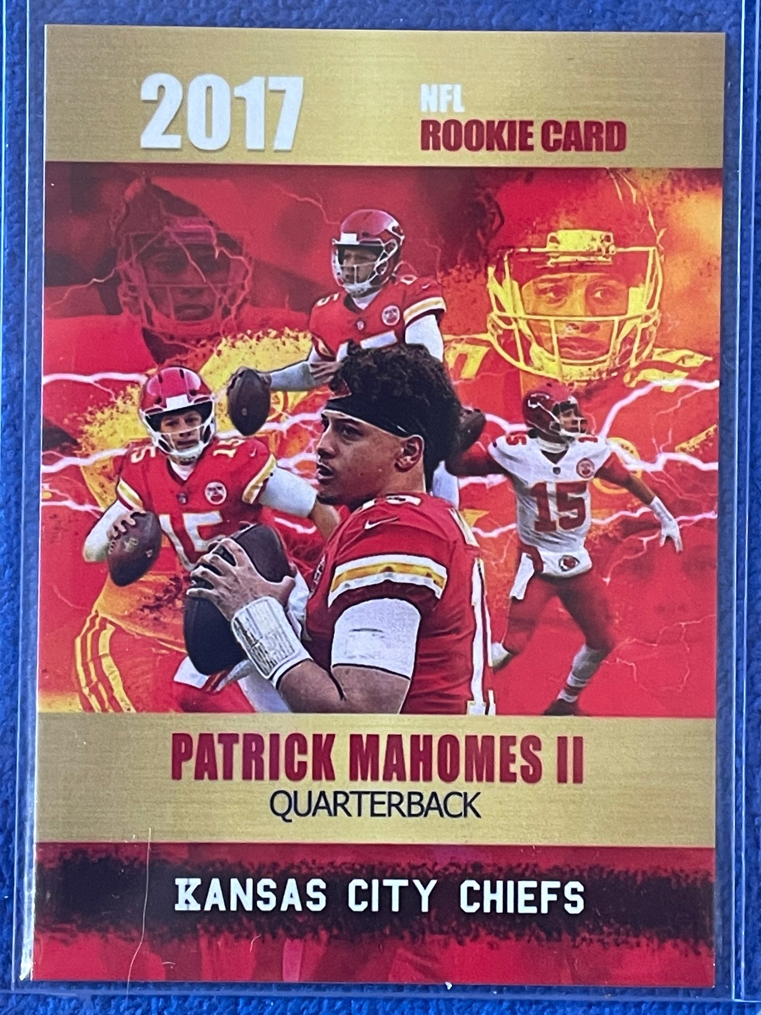 2017 Rookie Phenoms Limited Edition Patrick Mahomes II Gold Platinum Rookie Card #15 Only 2000 Made #1414673 | Auctionninja.com 2017 Rookie Phenoms Limited Edition Patrick Mahomes II Gold Platinum Rookie Card #15 Only 2000 Made #1414673 | Auctionninja.com