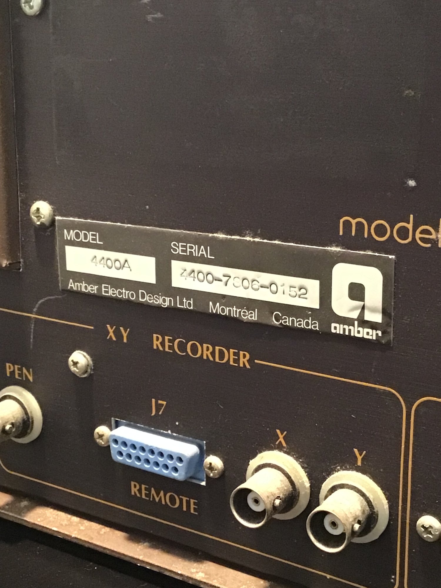 AMBER Multipurpose Audio Test Set #1934608 | Auctionninja.com