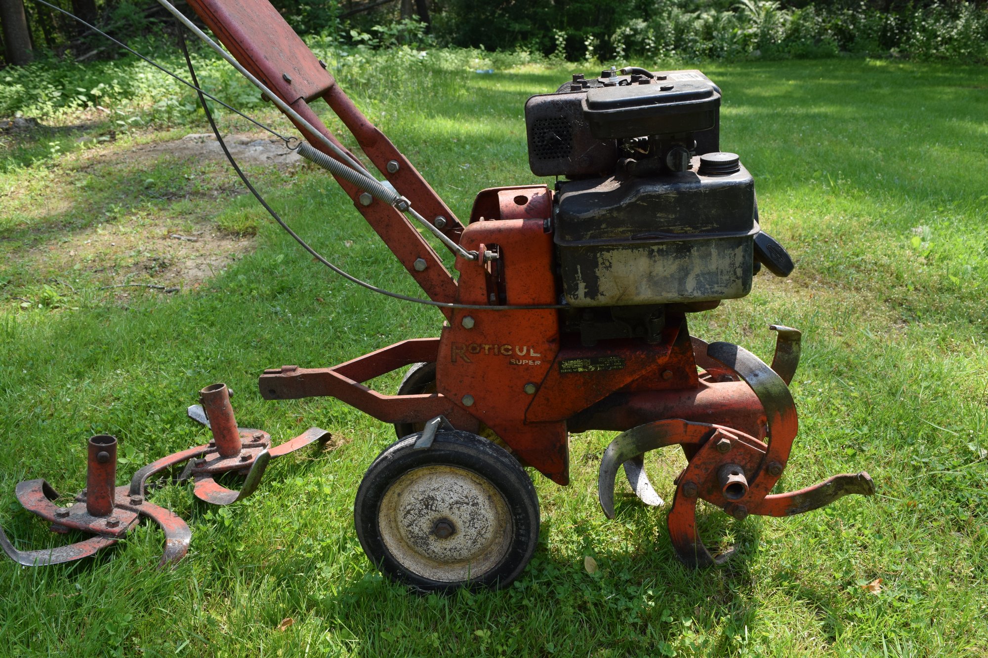 Simplicity Roticul Super Double Blade Tiller With Briggs & Stratton ...