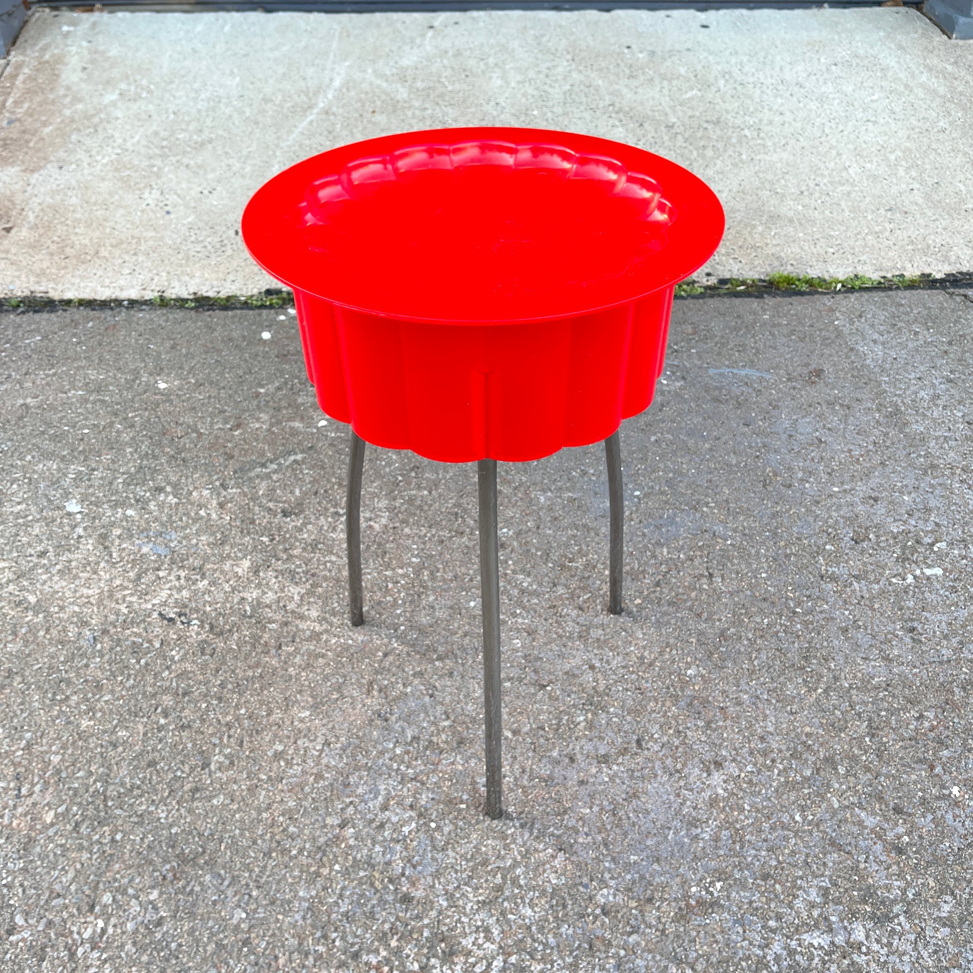 Vintage Ehlen Johansson IKEA Hatten Side Table With Storage