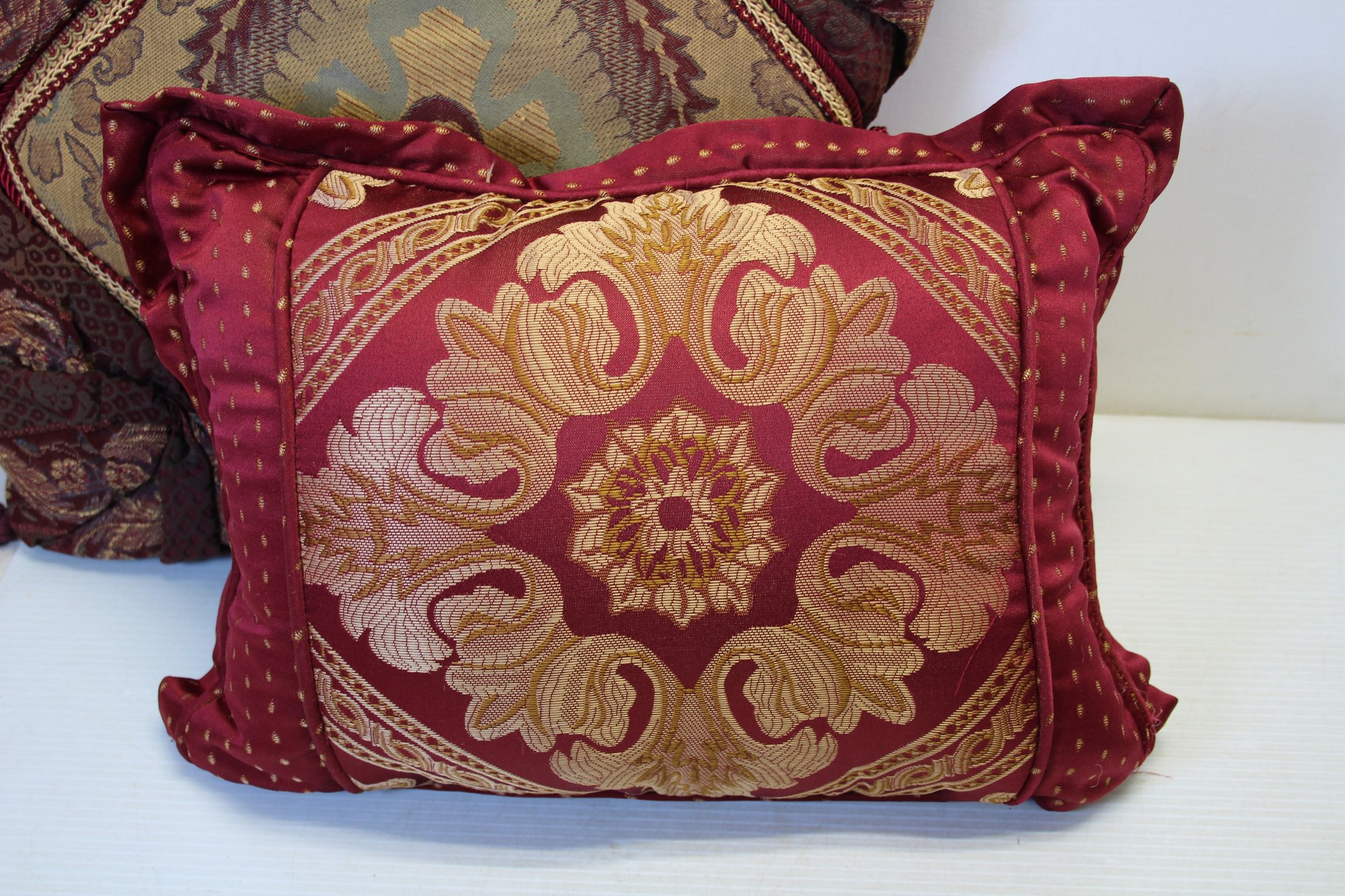 Throw Collection Collection Of Six(6) Decorative Traditional Ornate Throws #2262252 ...