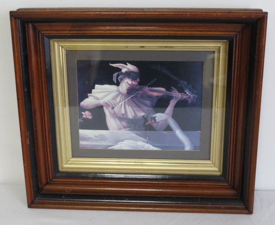 Original Frame Another Amazing All Original Victorian Era Walnut Deep Set Picture ...