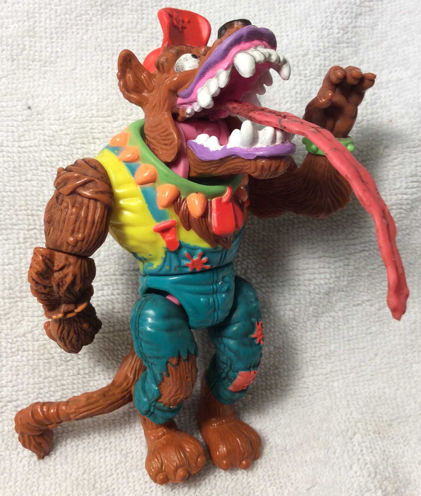 オリジナル TOXIC CRUSADERS ジャンクヤード 1991年製 Vintage 1991 Troma Playmates Toxic Crusaders Junkyard Dog Action